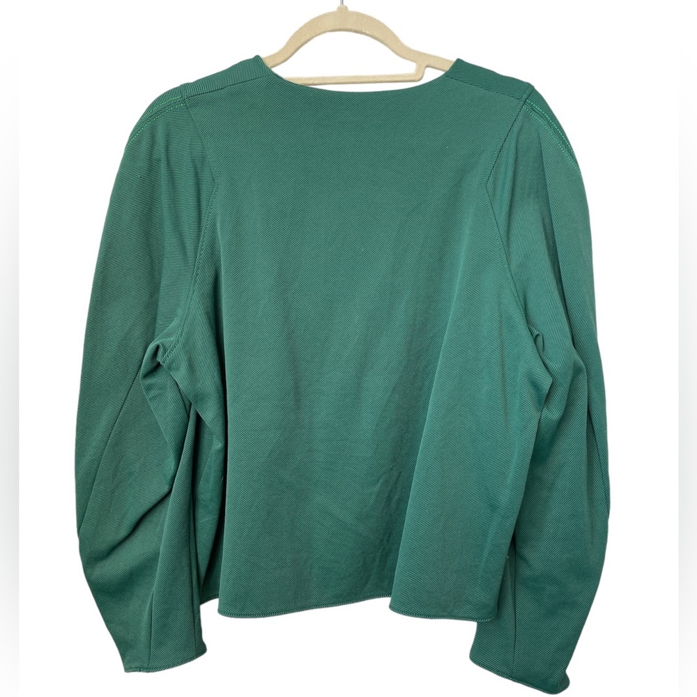 Tibi Green Structured Top 12 - image 2